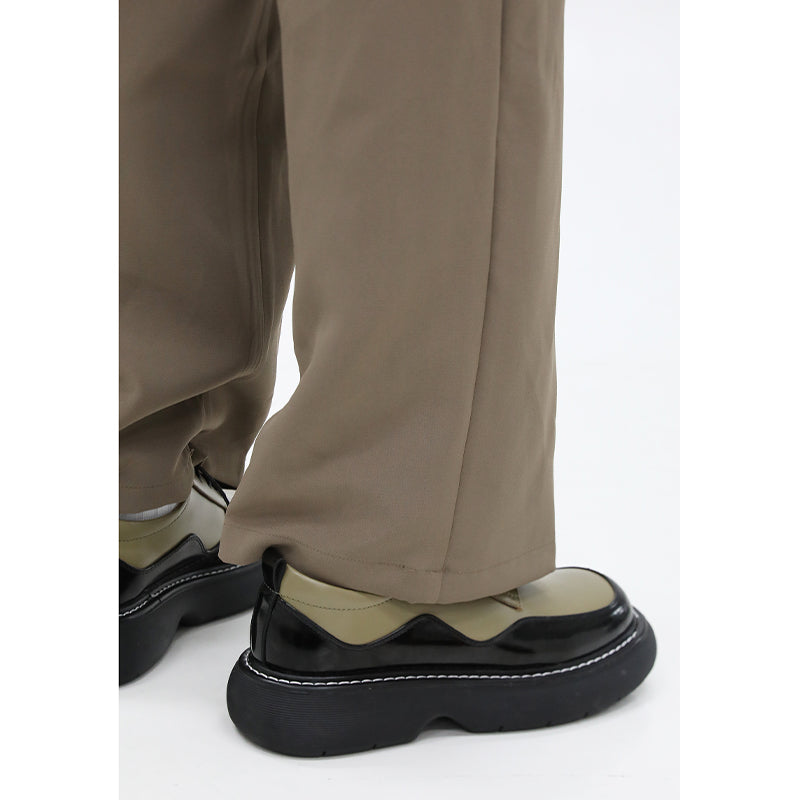 Casual Leather Shoes Melting color