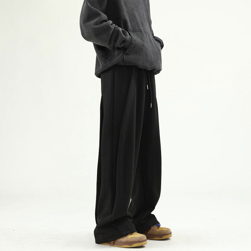 Straight Loose Sports And Leisure Pants