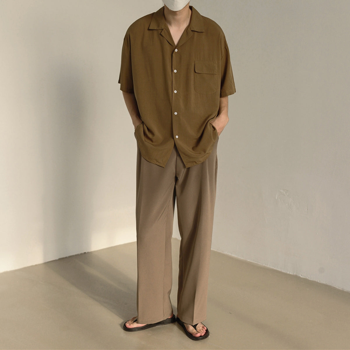 Short-sleeved Mid-sleeved Shirt