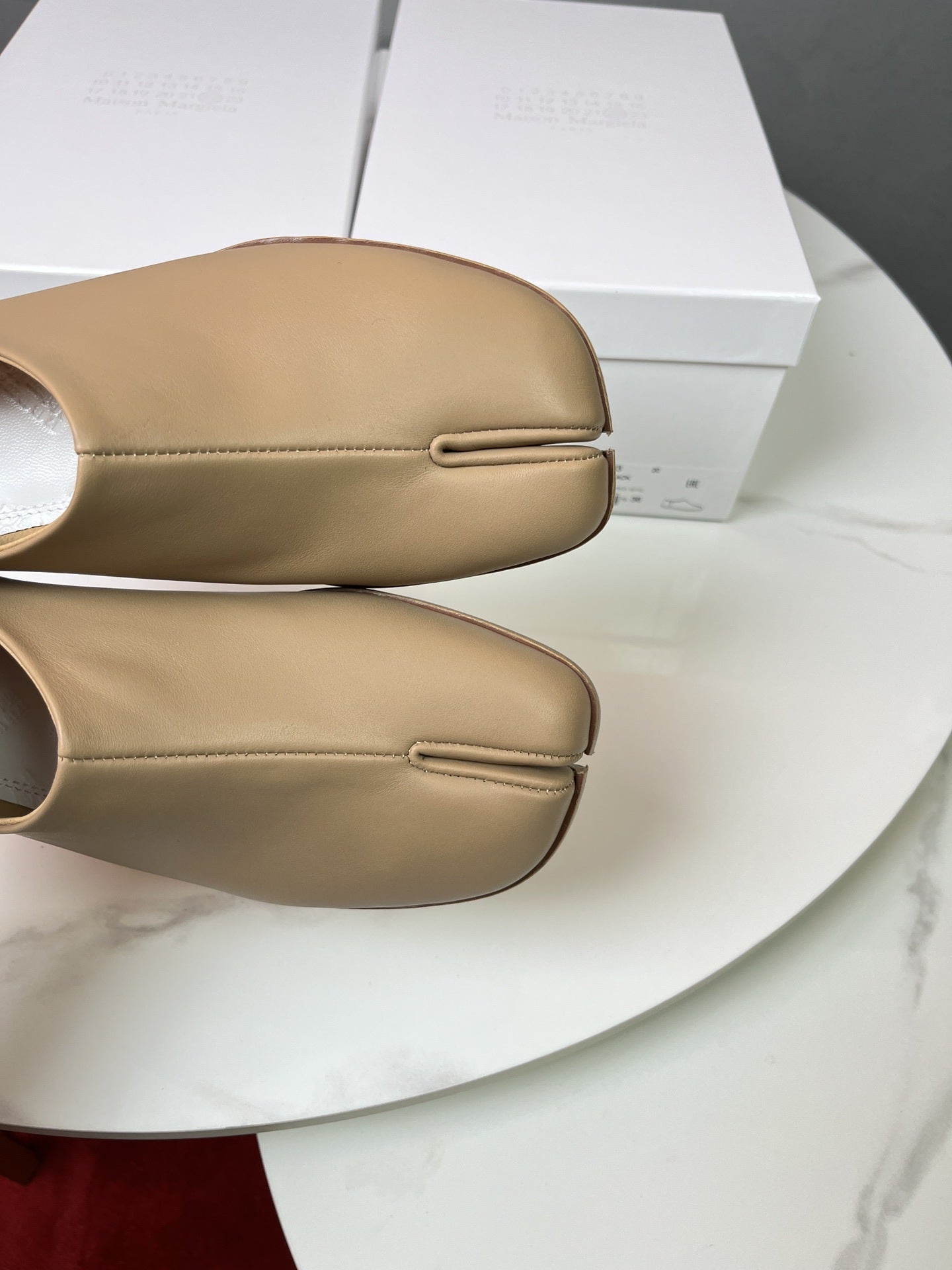 Genuine Leather Flat Sole Single Shoe