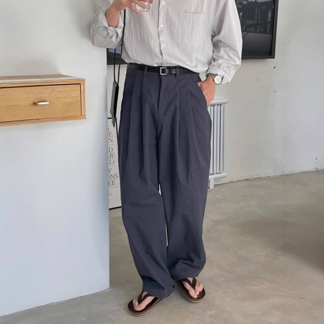 Wide-leg Suit Mopping Casual Pants