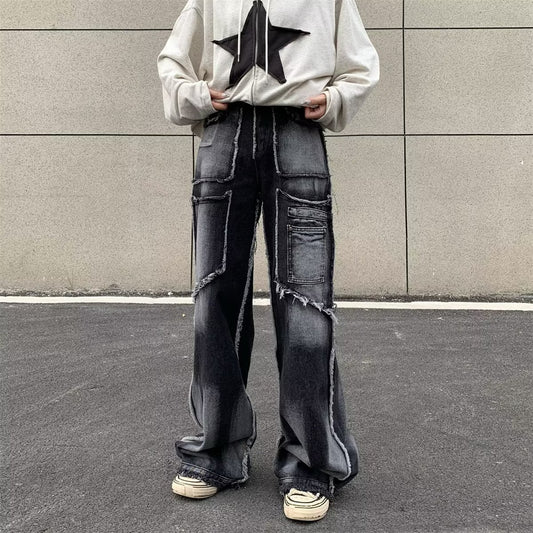 Loose Straight  Retro Denim