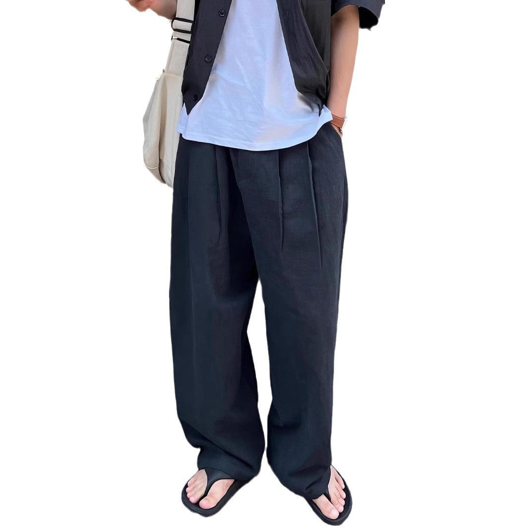 Wide-leg Suit Mopping Casual Pants