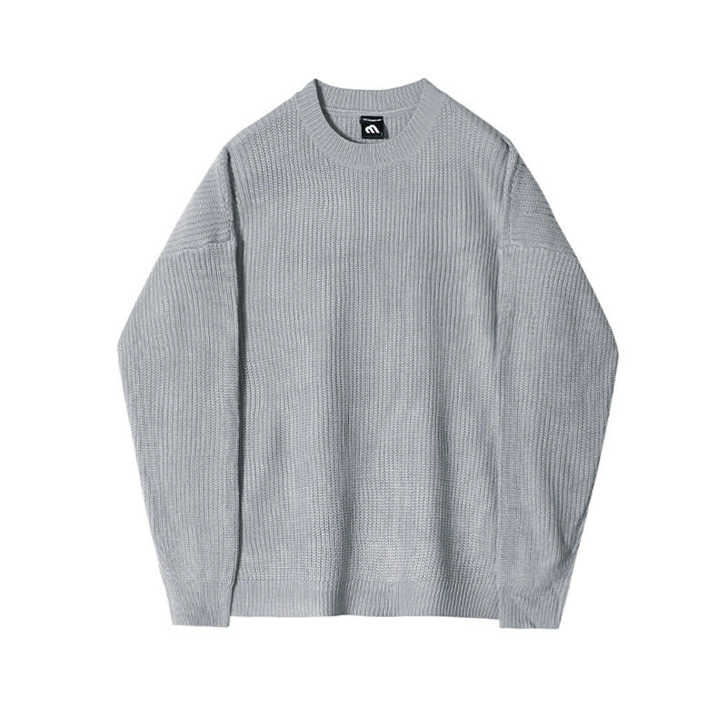 Lazy long-sleeved pullover sweater