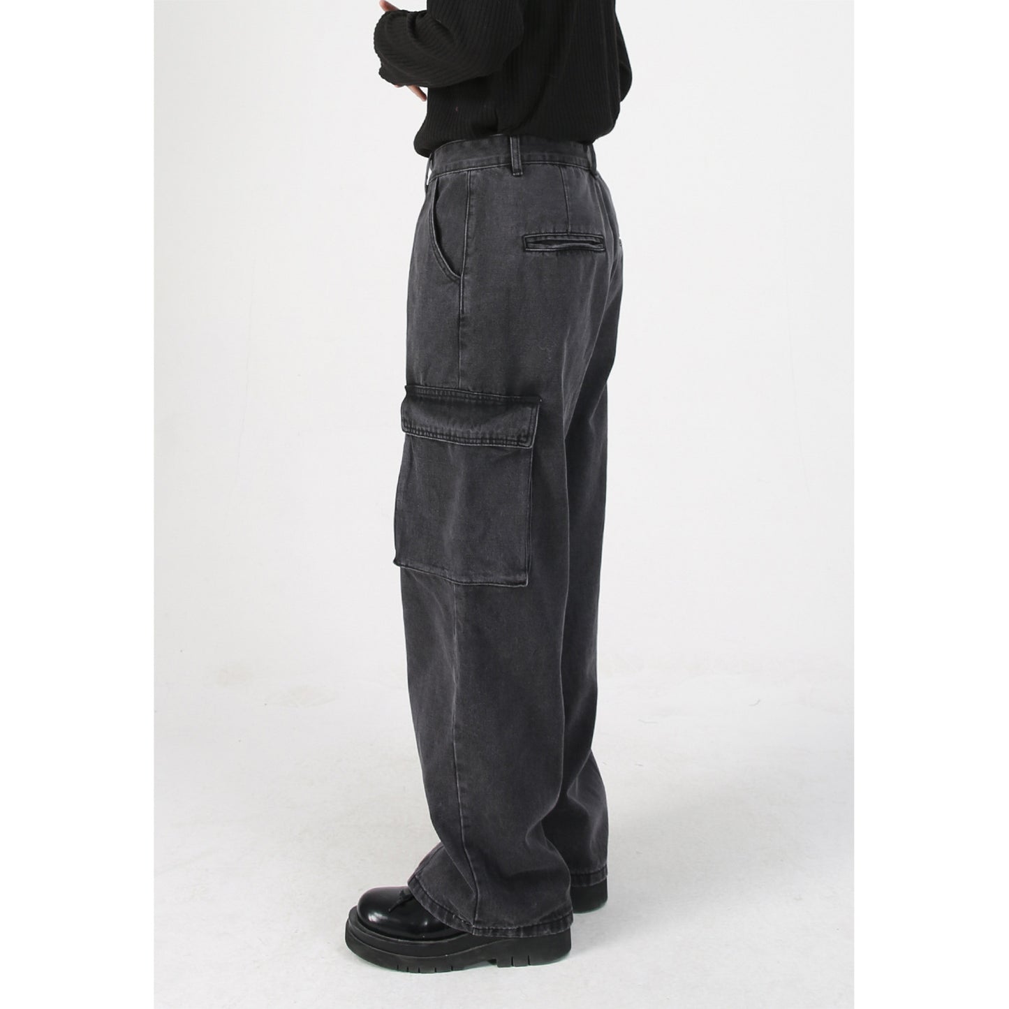 Work Clothes Loose Vintage Denim Trousers