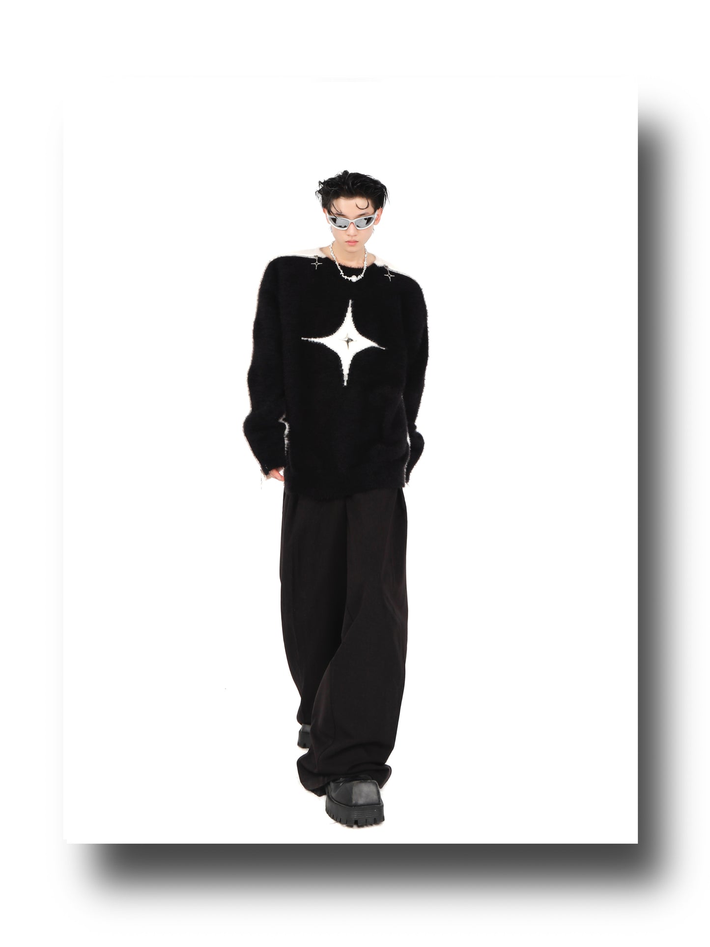 Lazy high-end sweater