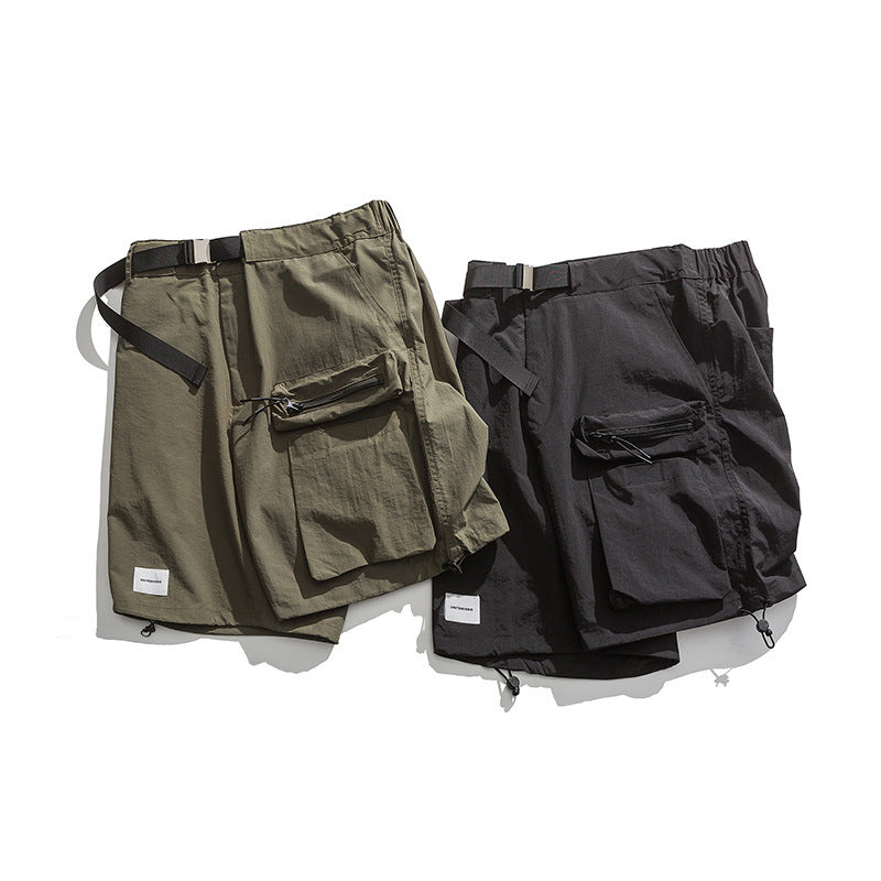 Summer  Workwear With Pocket Shorts