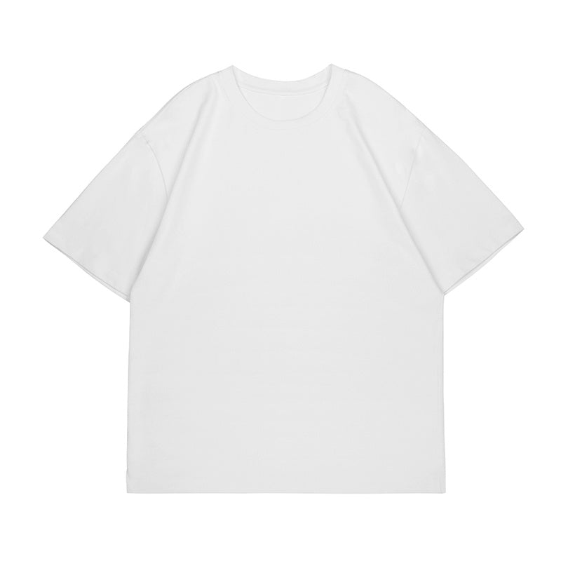 Loose-fitting Cotton Short Sleeves