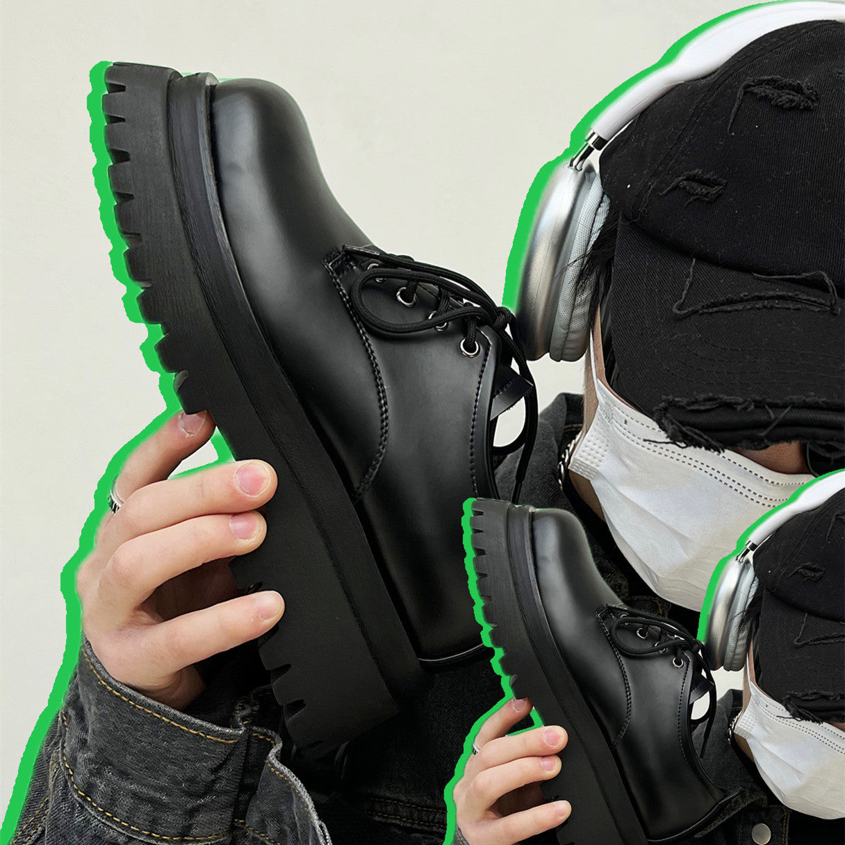 Casual Low-top Leather Shoes
