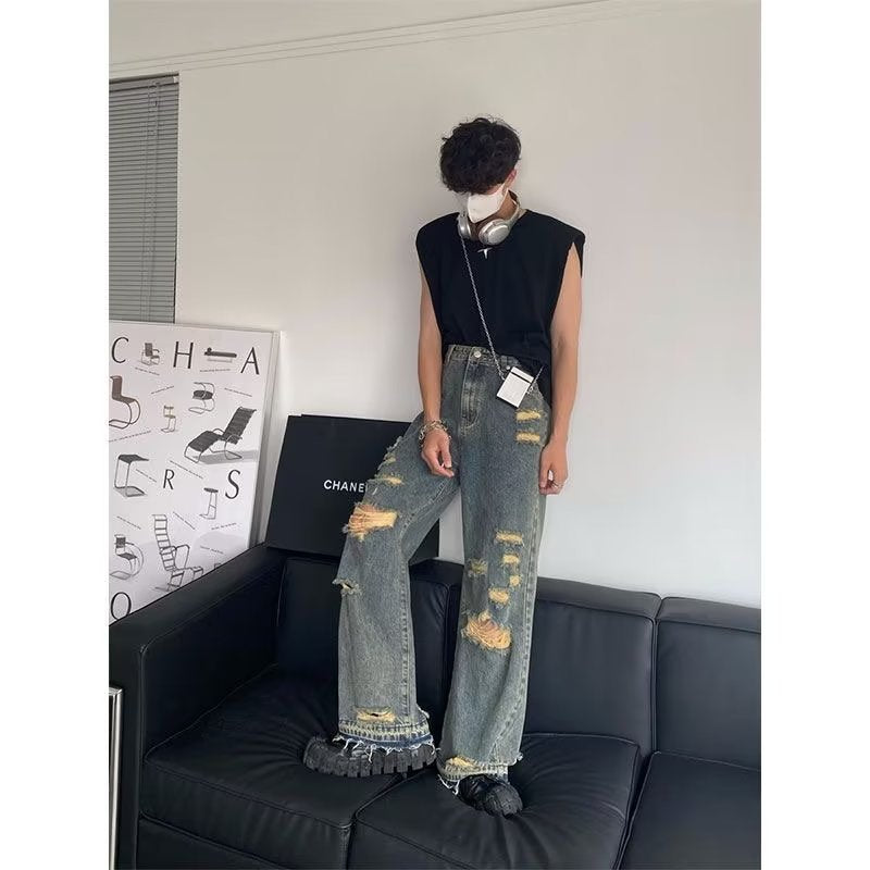 Simple Round Neck Vest