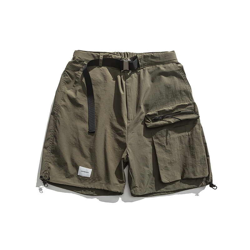 Summer  Workwear With Pocket Shorts