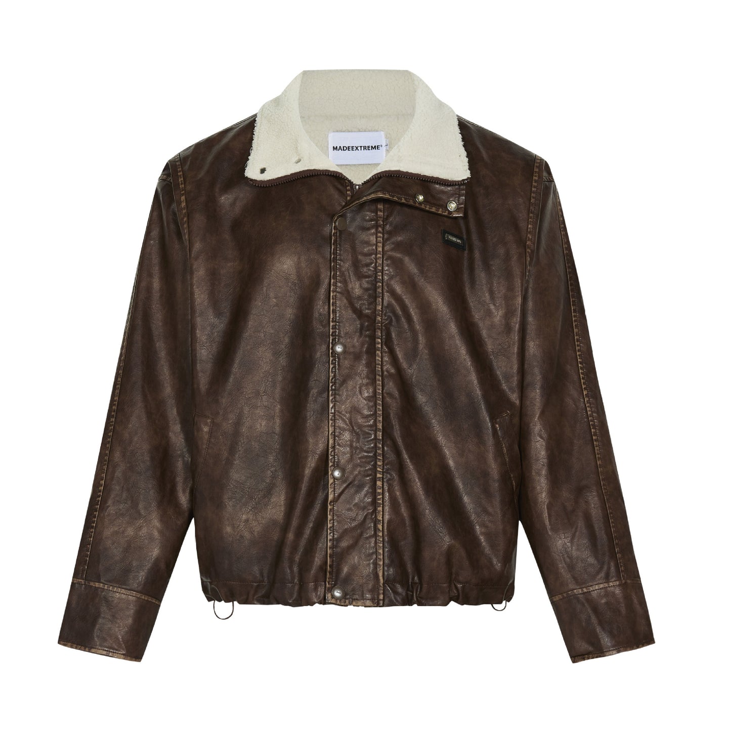 Winter Retro Men's Thickened Coat Leather Jacket (Unisex)
