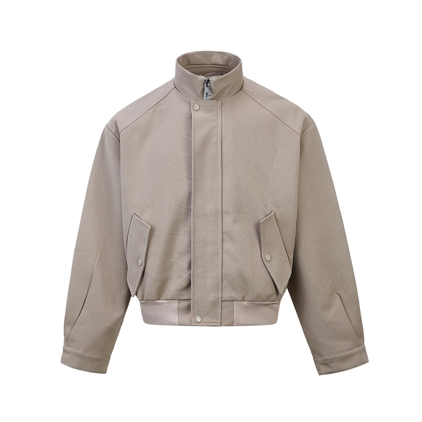 Simple Casual Raglan Stand-up Collar Jacket