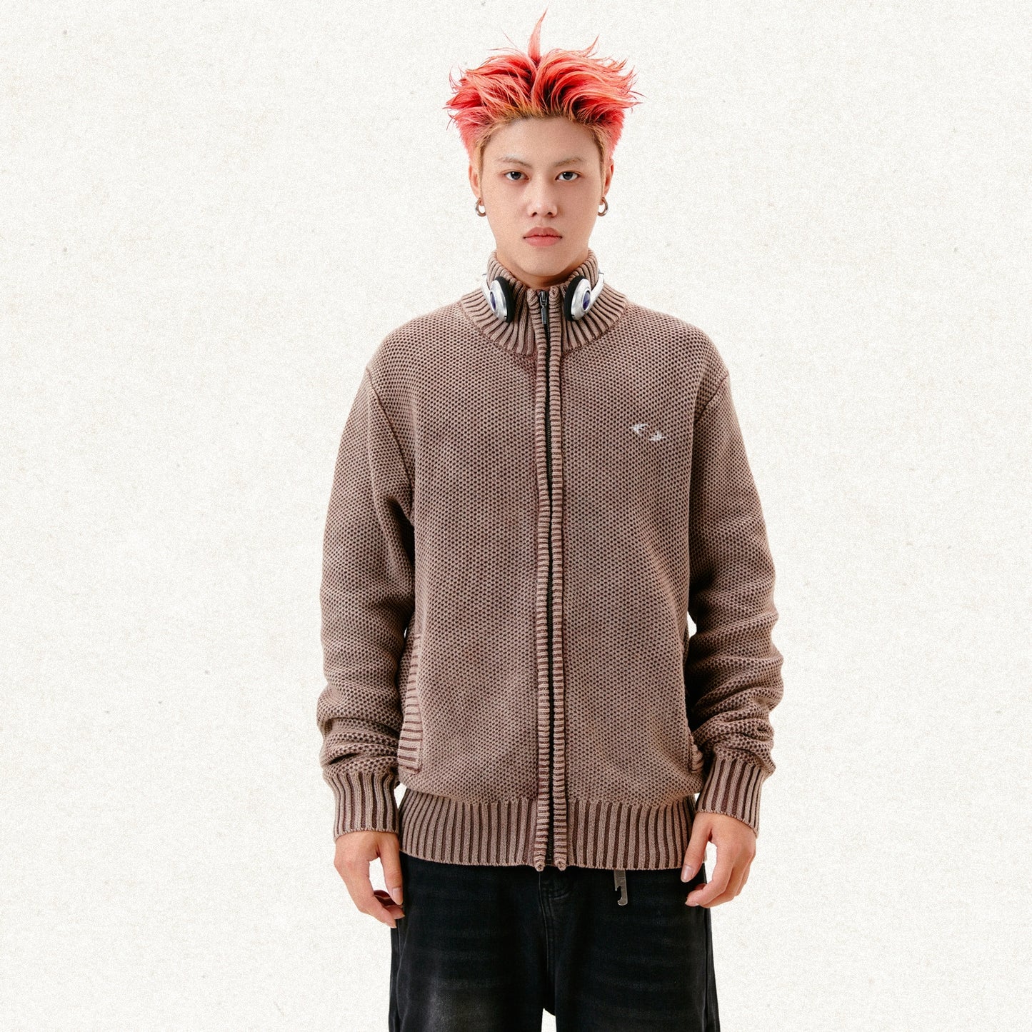 Wind Washed Old Zipper (Unisex)