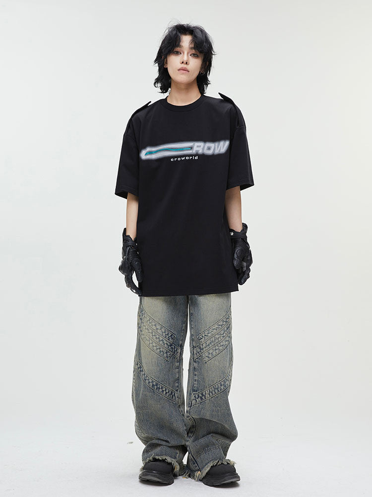 Street Layered Jeans