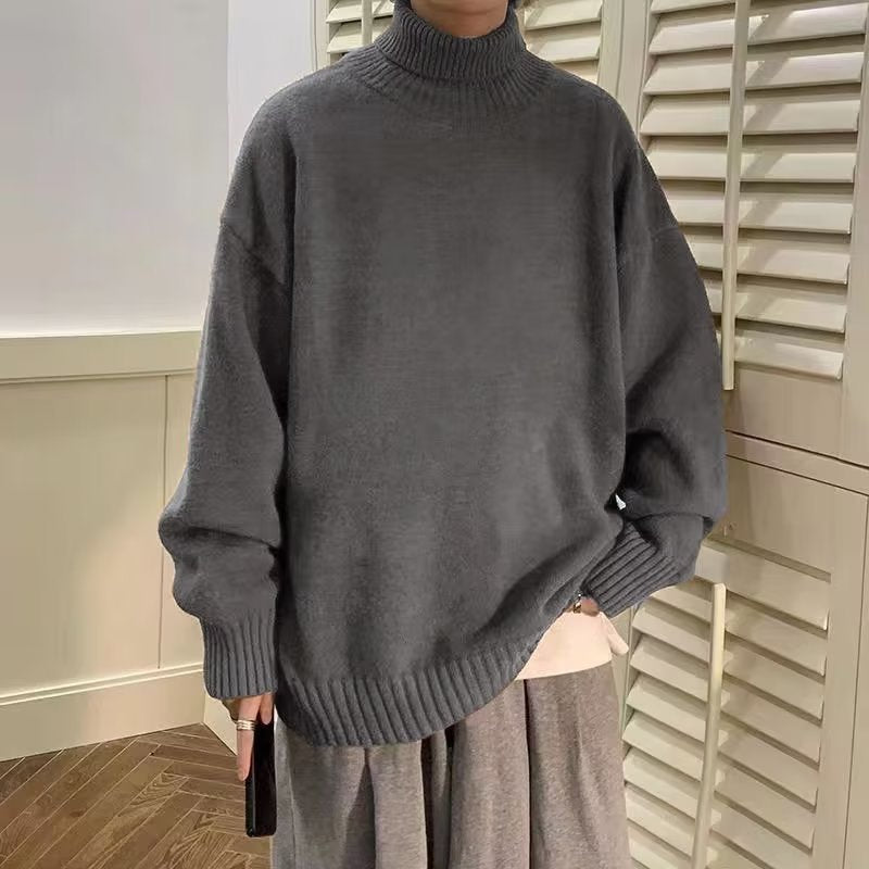 Turtleneck Autumn Winter Loose Lazy Sweater