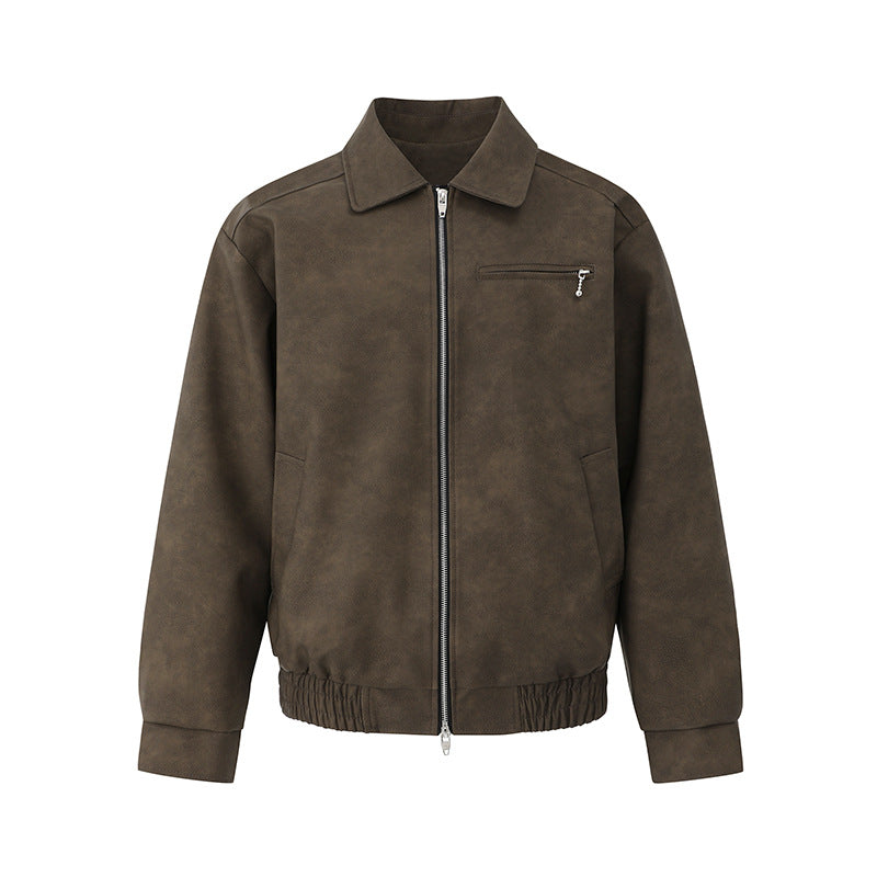 Lapel Motorcycle Niche Jacket