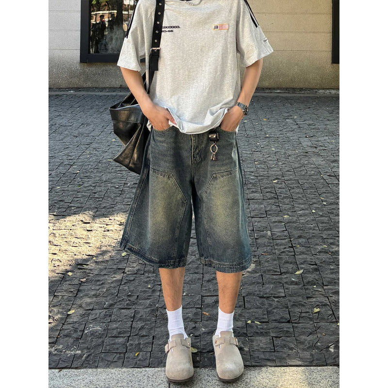 Summer Denim American Retro Washed