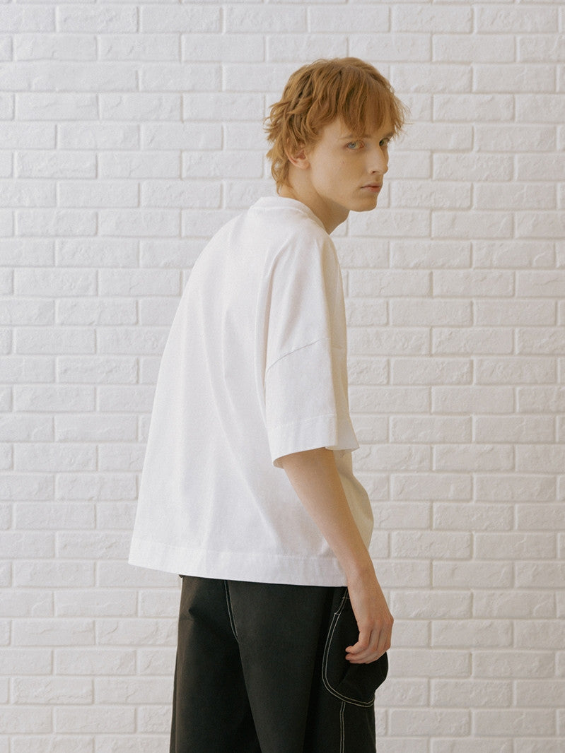 Limited-Duo Casual Embroidery Anime Round Neck