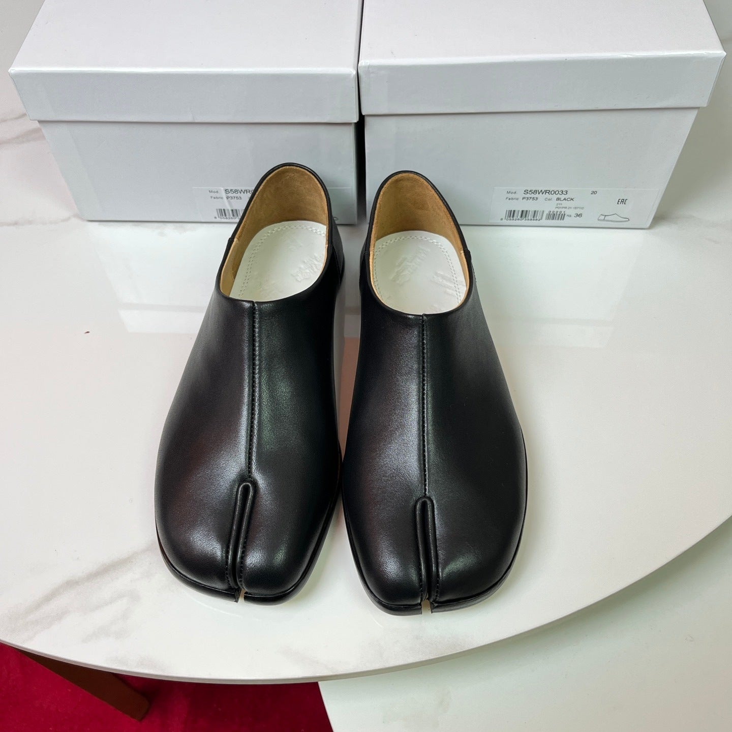 Genuine Leather Flat Sole Single Shoe