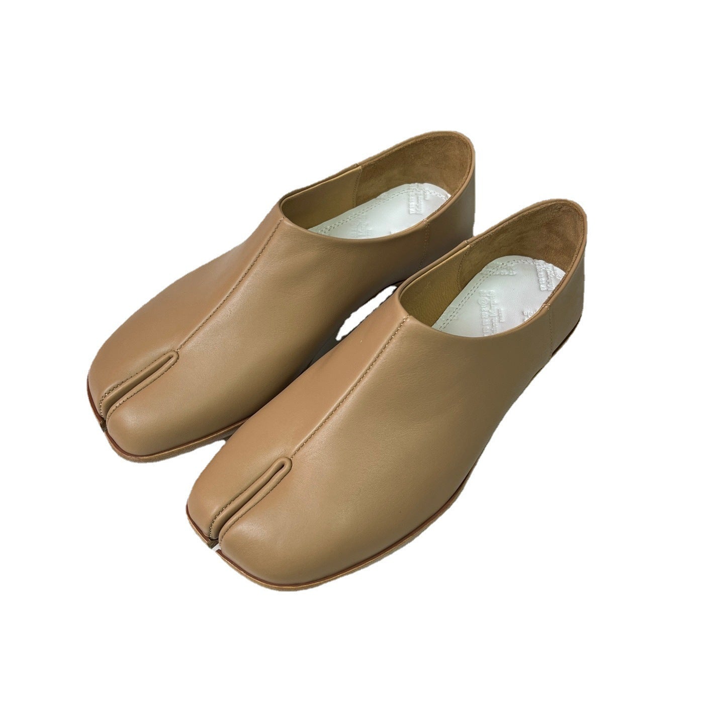 Genuine Leather Flat Sole Single Shoe