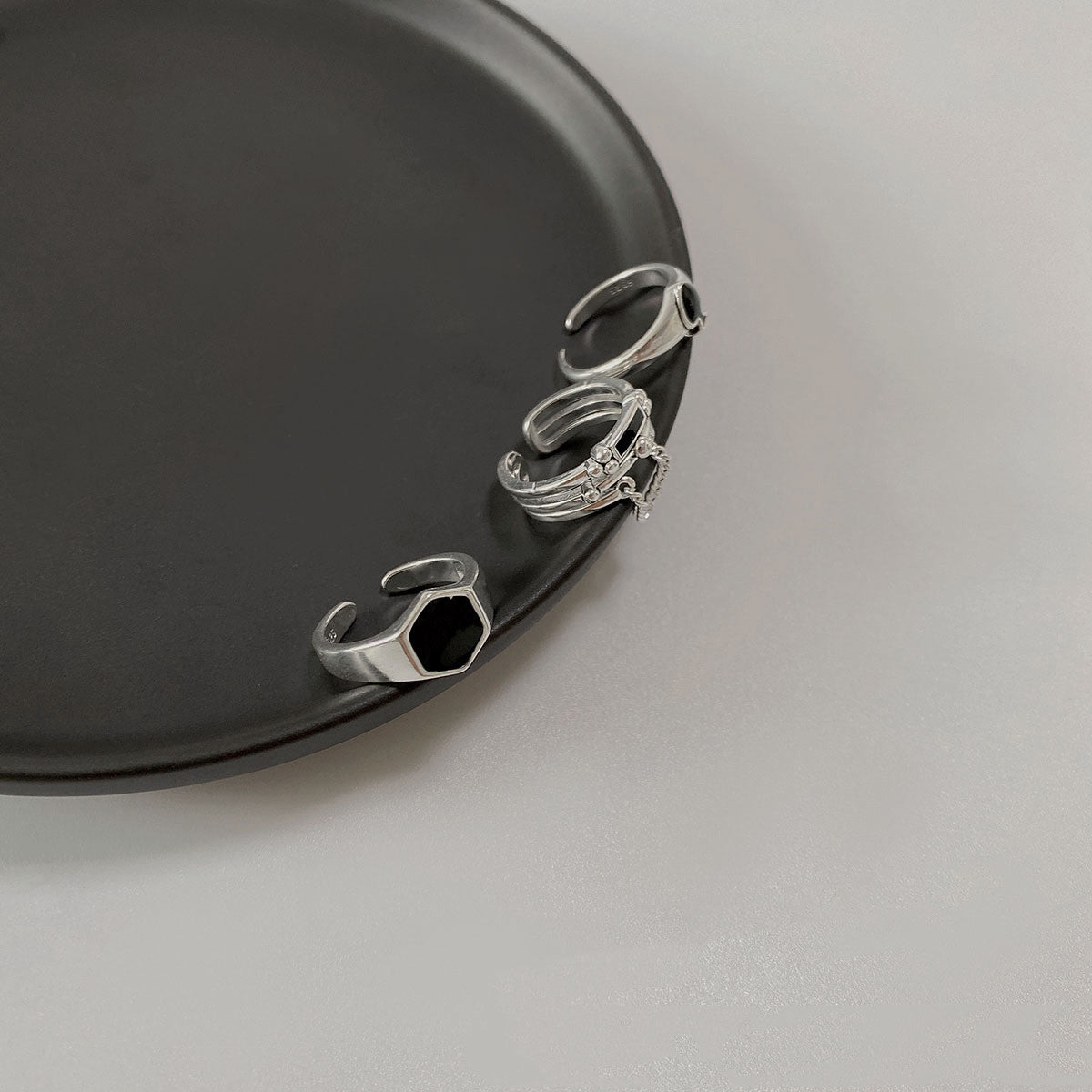 Ins Niche Design Sense Cold Wind Poker Heart Ring(Unisex)