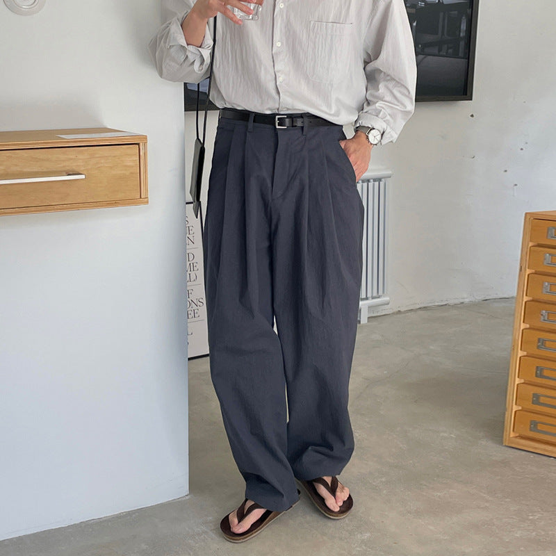 Wide-leg Suit Mopping Casual Pants