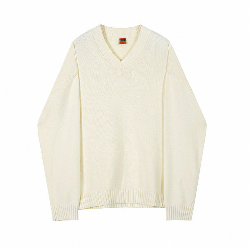 V Neck Pullover Sweater