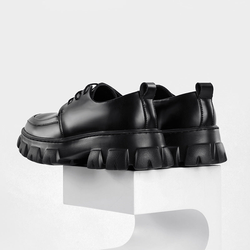 Casual Platform Chunky Leather Shoes