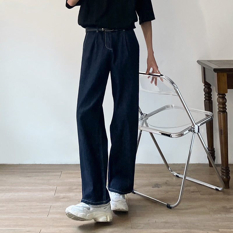 Wide Leg Jeans Loose And Casual