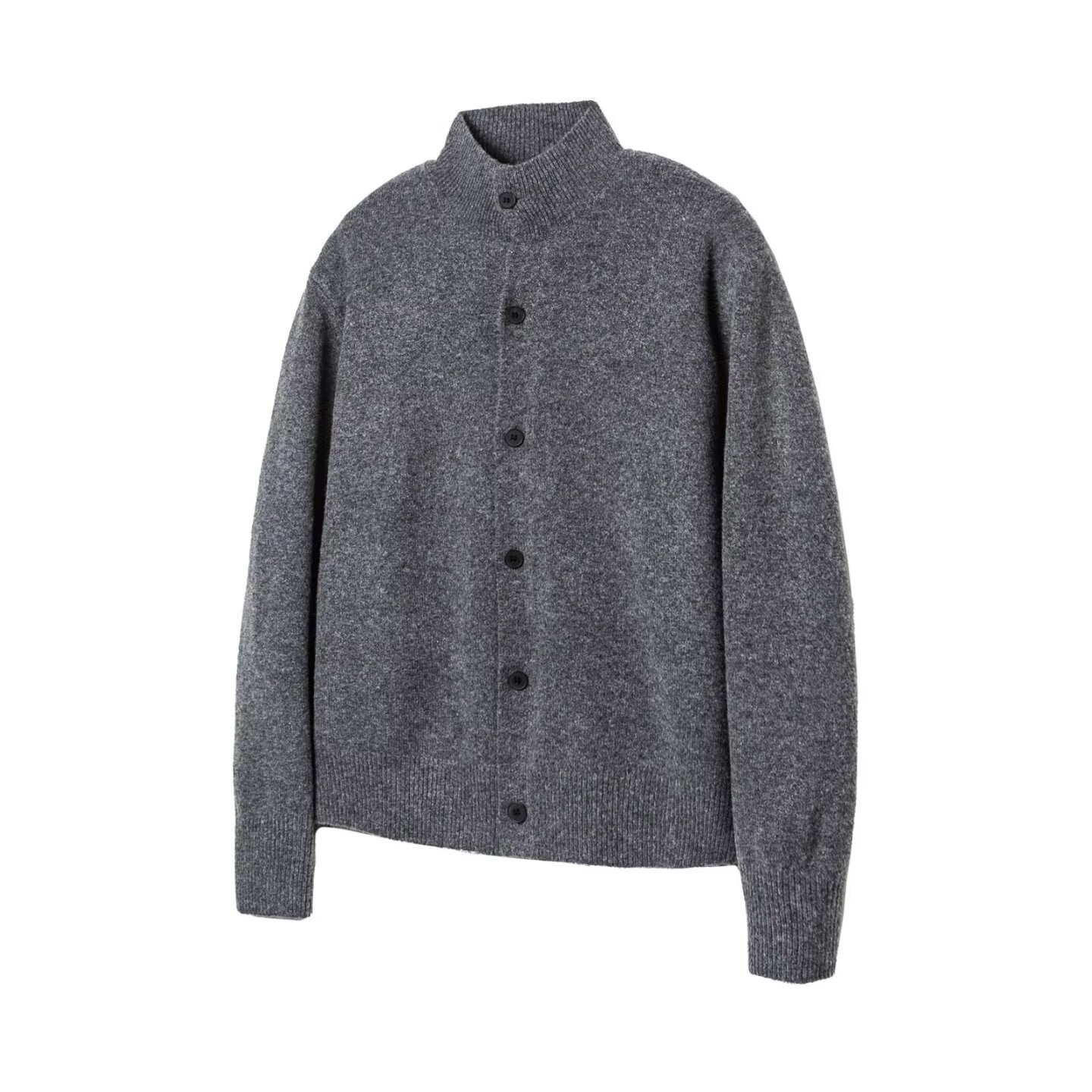 Casual Halfcollar Buttonup Cardigan Sweater