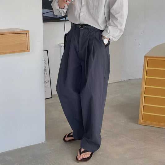 Wide-leg Suit Mopping Casual Pants