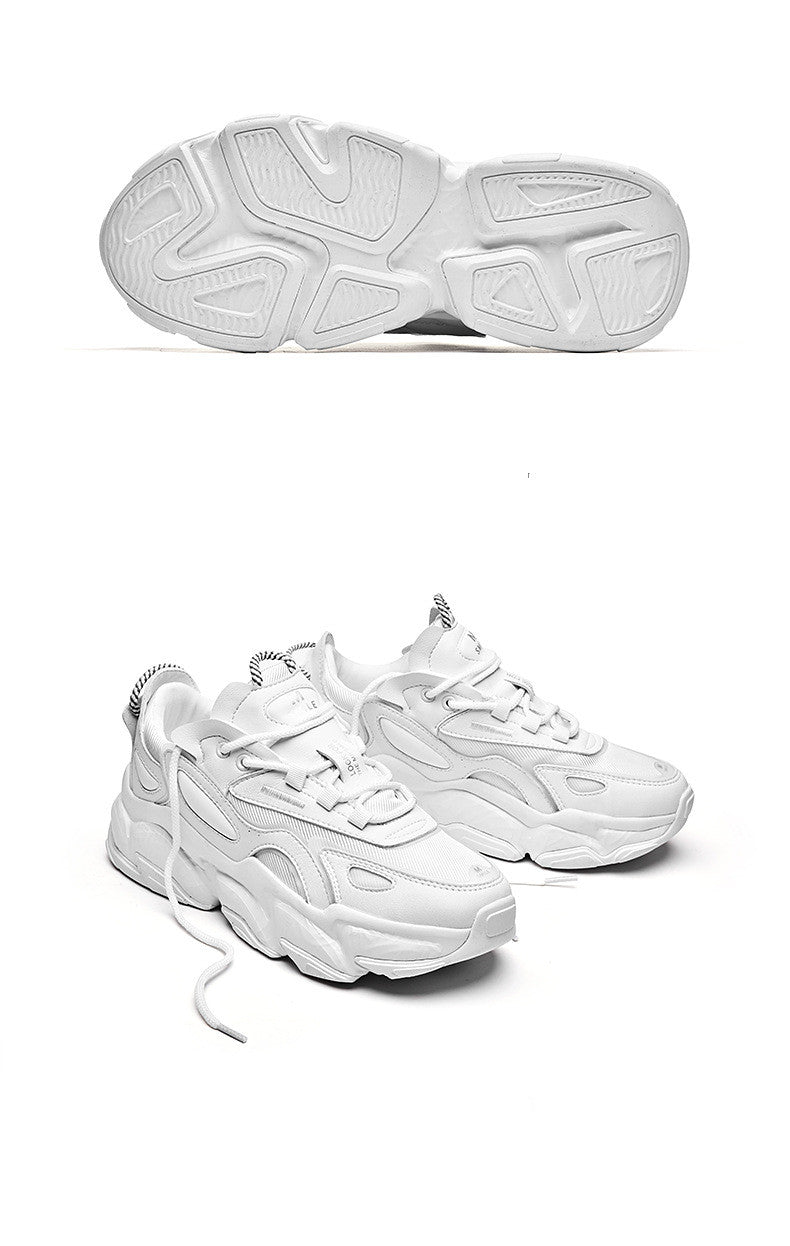 Sports Shoes Thick-Soled Old Shoes Lace-Up Casual Men's Shoes