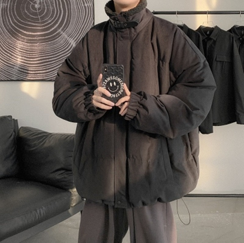 Trendy Handsome Padded Jacket Thick Padded
