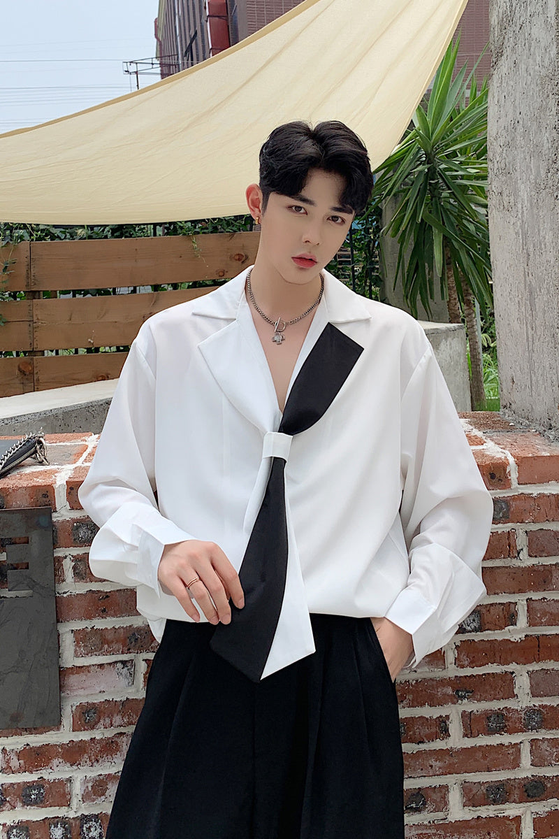 Korean Long Sleeve Shirt