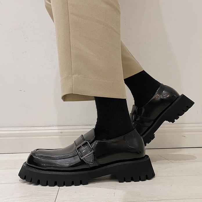 Buckle Leather Loafer