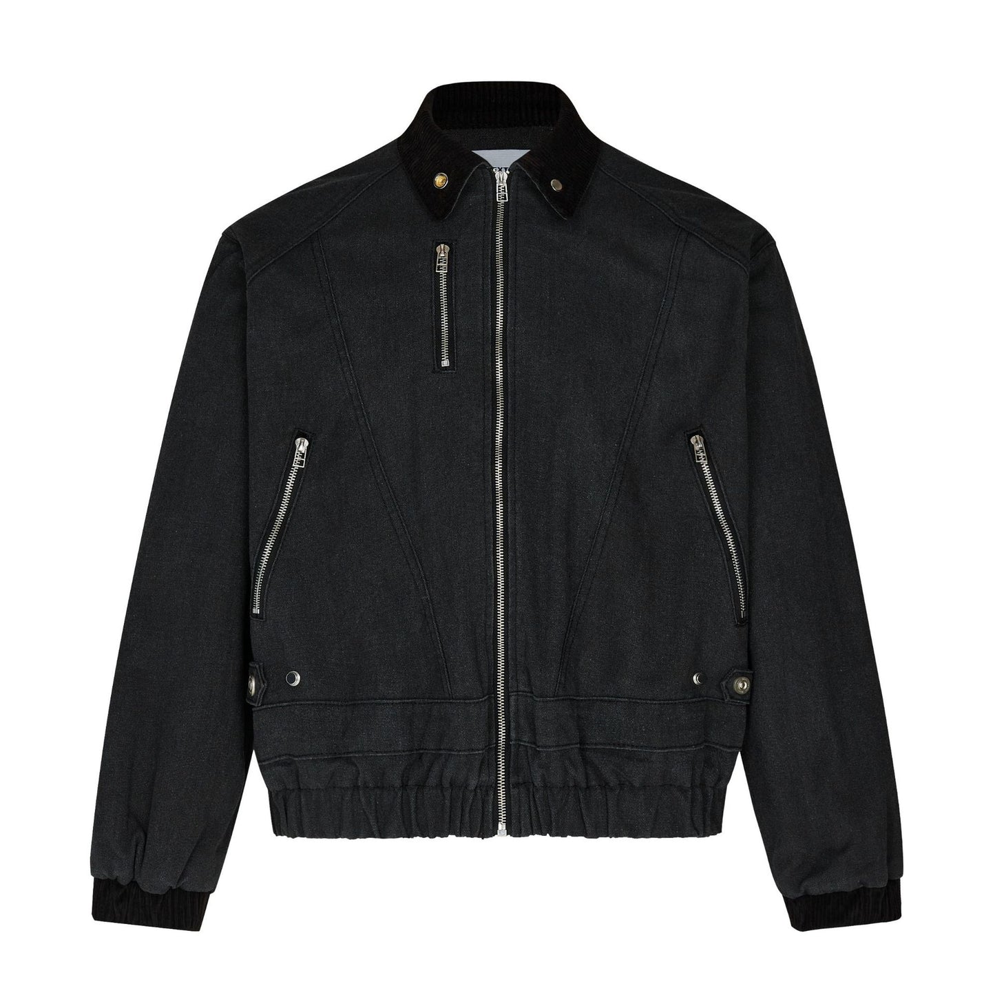 Denim Lapel Thickening Jacket