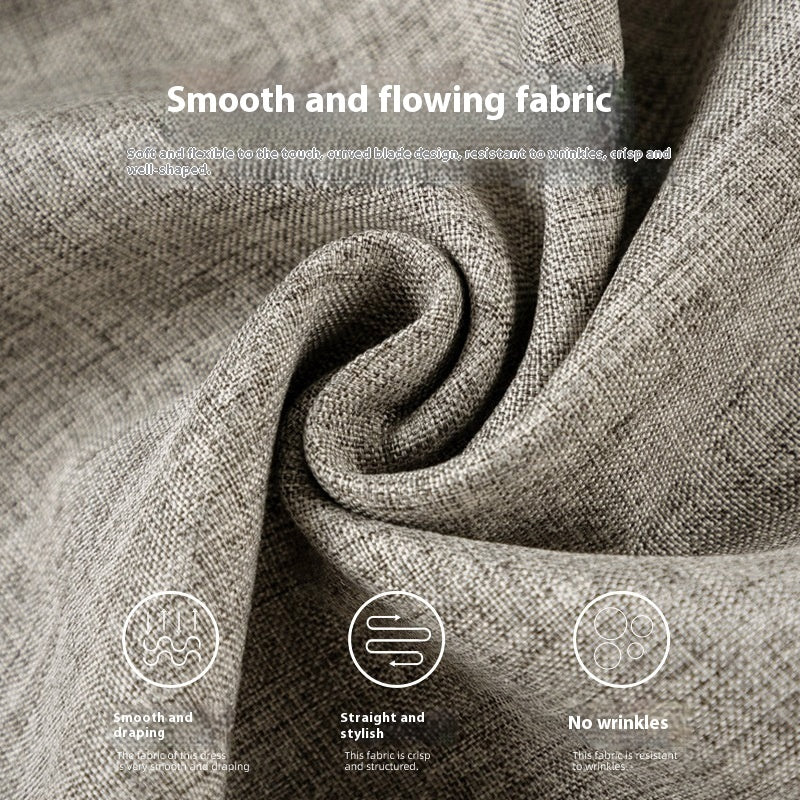 Three-dimensional Pleated Draping Machete Slacks