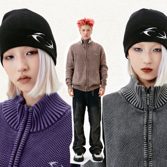 Wind Washed Old Zipper (Unisex)