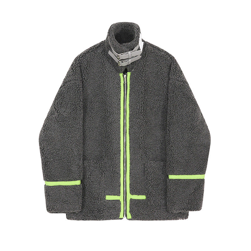 Casual Thickened Lambswool Jacket