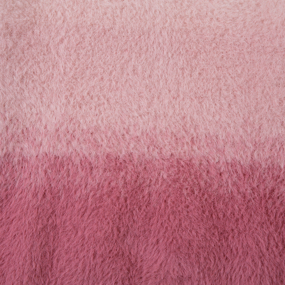 Gradient Round-neck With Fleece Lining