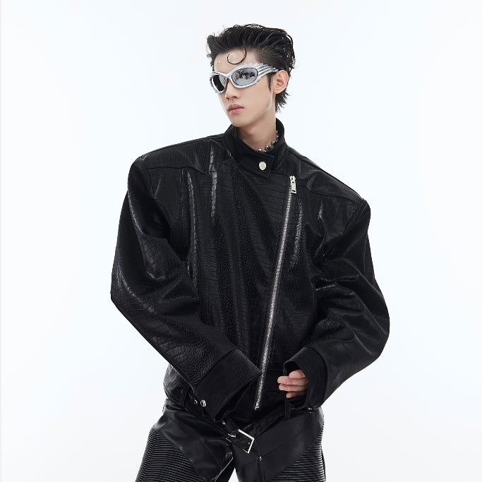 Profile Jacket Coat Metal Design Blouse