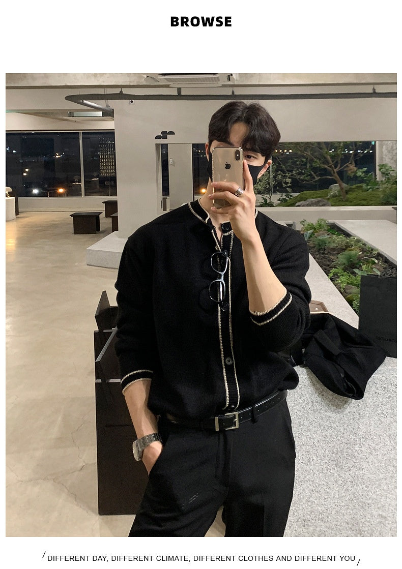 Loose American Retro High Street Casual Sweater Shirt