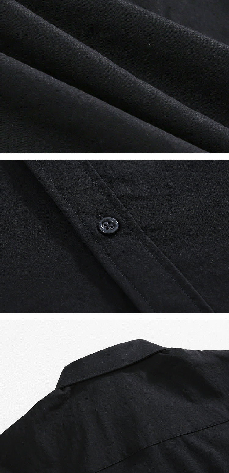 Short-sleeved Shirt Men's Loose Design Sense