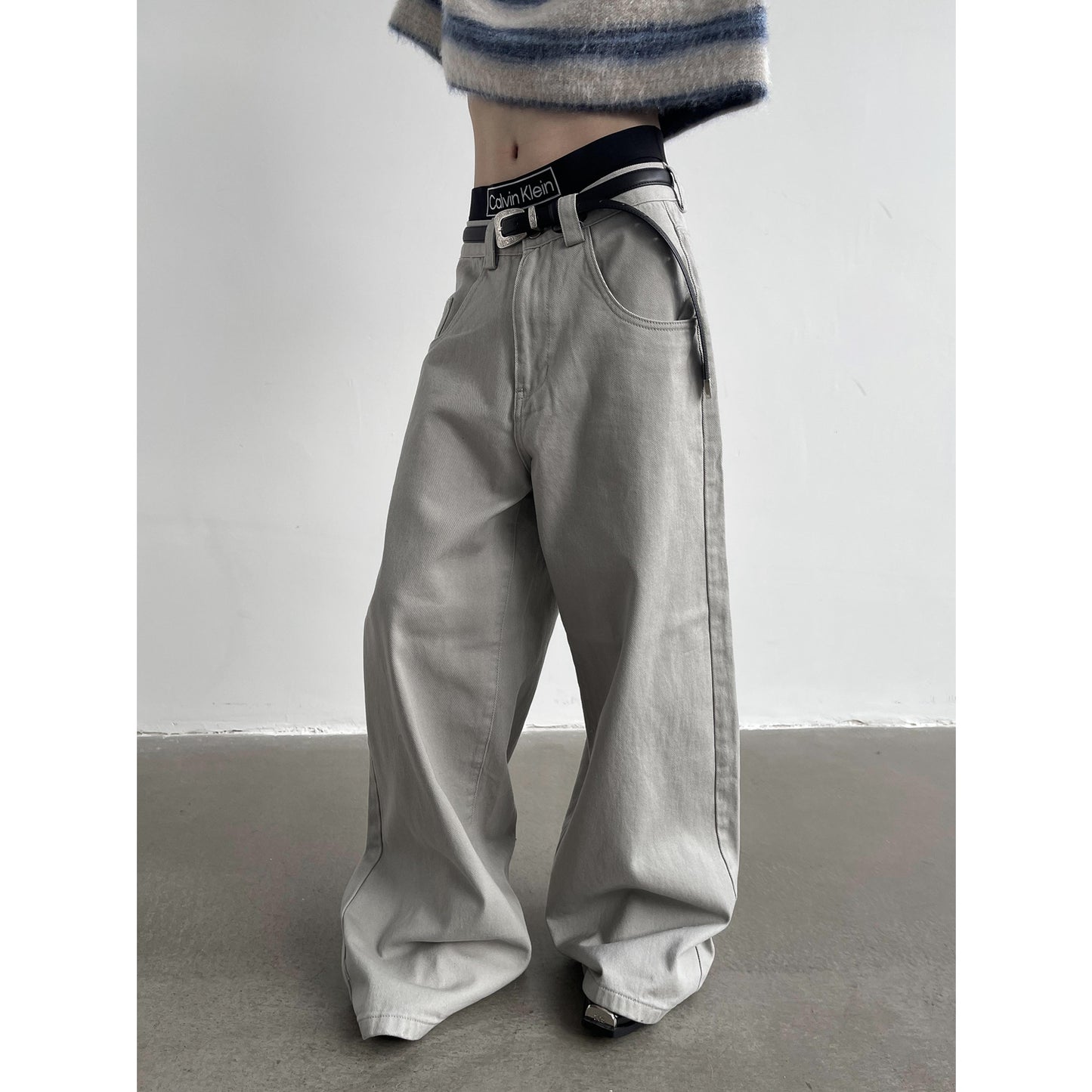 Mopping Maillard Retro Washed Jeans