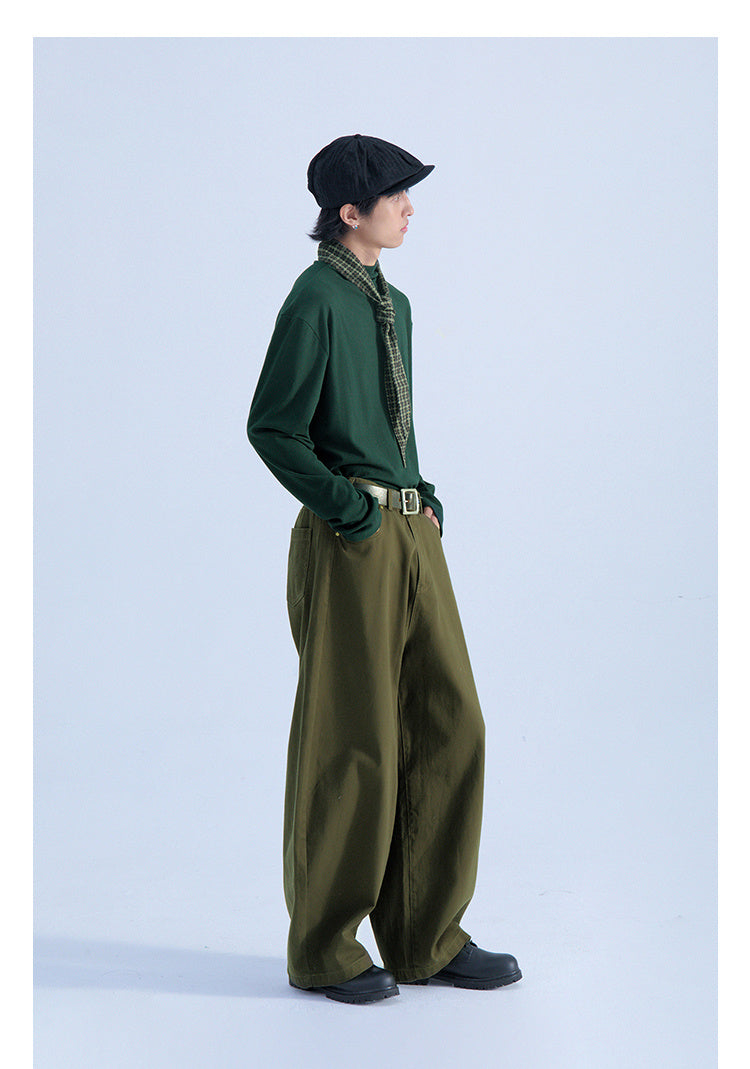 Retro Minority Vintage Style Profile Radish Overalls