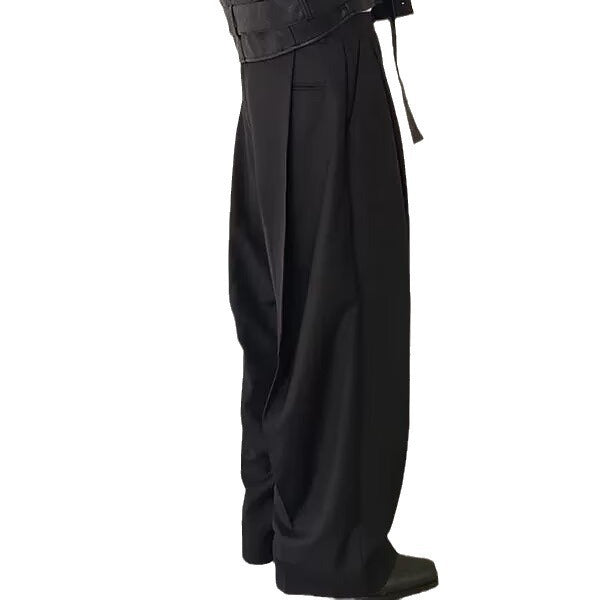 Straight Wide Leg  Casual Slacks