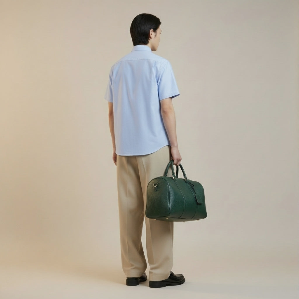 オックスフォード半袖シャツ