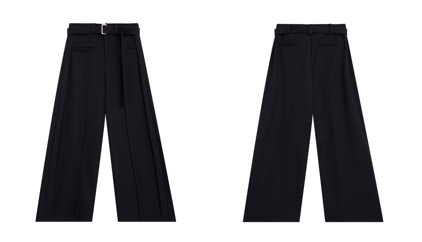 Three-dimensional Casual Pants Wide-leg Pants