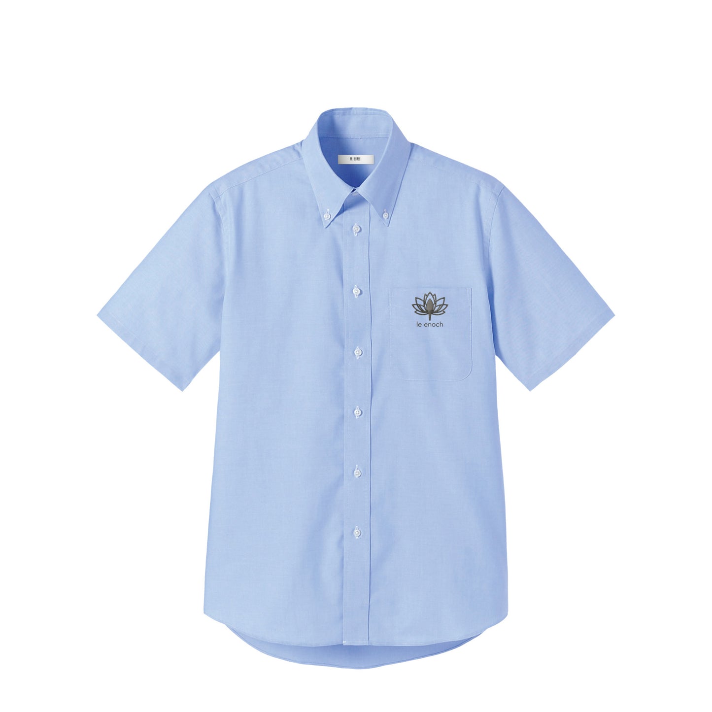 オックスフォード半袖シャツ blue image